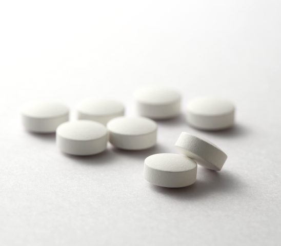Dosage form sample: Photo of tablets